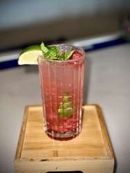 Raspberry Mojito